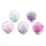 20MM enamel  design  Metal snap buttons