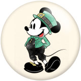 20MM Cartoon pattern glass snaps buttons