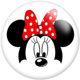 20MM Cartoon  glass snaps buttons