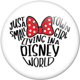 20MM Cartoon pattern glass snaps buttons