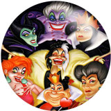 20MM Cartoon Wizard  glass snaps buttons