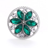 20MM  rhinestones  design  Metal snap buttons