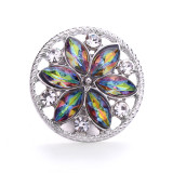 20MM  rhinestones  design  Metal snap buttons