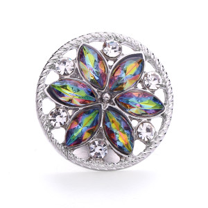 20MM  rhinestones  design  Metal snap buttons
