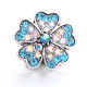 20MM  rhinestones  design  Metal snap buttons