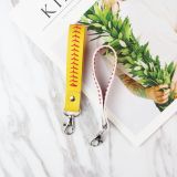 Hand Stitched Leather Baseball Earrings Bracelet Keychain Headband