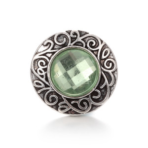 20MM  rhinestones  design  Metal snap buttons