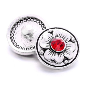 20MM   rhinestones  design  Metal snap buttons