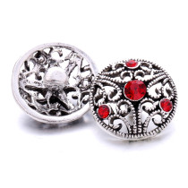 20MM   rhinestones  design  Metal snap buttons