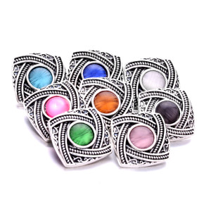 20MM   rhinestones  design  Metal snap buttons