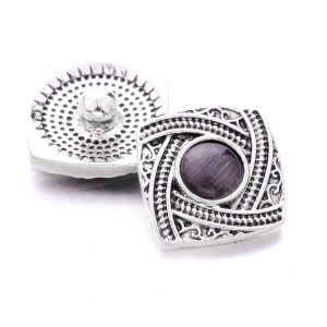 20MM   rhinestones  design  Metal snap buttons