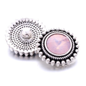 20MM   rhinestones  design  Metal snap buttons