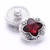 20MM   rhinestones  design  Metal snap buttons