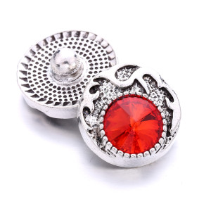20MM   rhinestones  design  Metal snap buttons