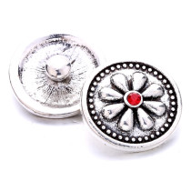 20MM   rhinestones  design  Metal snap buttons