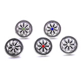 20MM   rhinestones  design  Metal snap buttons