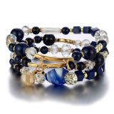 Beaded Multi-Element Three Set Bracelet