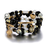Beaded Multi-Element Three Set Bracelet