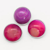 18MM snap Natural stone turquoise snap buttons