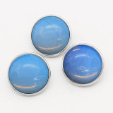 18MM snap Natural stone turquoise snap buttons
