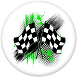 20MM pattern Mom Print  glass snaps buttons