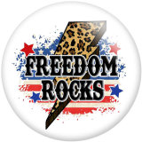 20MM 2024 Trump USA  Print  glass snaps buttons