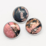 18MM snap Natural stone turquoise snap buttons