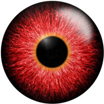20MM  Eyes Cat Eye Eyeball Print  glass snaps buttons