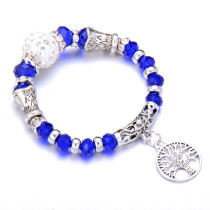life Tree Beaded Elastic Rope Elastic Glass Bead Bracelet