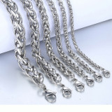 Stainless Steel Flower Basket Chain Bracelet