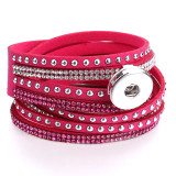 Leather bracelets fit 20mm snaps  jewelry