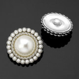 23MM metal button pearl button gear edge button
