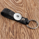Car keychain men's waist pendant personality high-end creative fit 18mm snap button jewelry