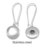 Stainless steel hook snap 16mm*38mm Earrings fit 20MM snaps style jewelry