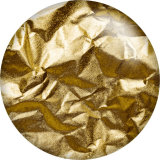 20MM Yellow pattern Print glass snaps buttons