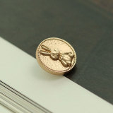23MM bunny metal button jacket sweater snap button