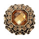 23MM Large Vintage Metal Snap  Button Rhinestone and Diamond Jewelry  fit 18mm snap jewelry