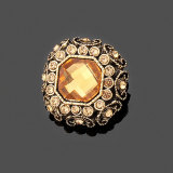 23MM Large Vintage Metal Snap  Button Rhinestone and Diamond Jewelry  fit 18mm snap jewelry
