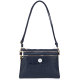 Crocodile Panel Diagonal Bag Envelope Bag Clutch 18mm Snap Jewelry