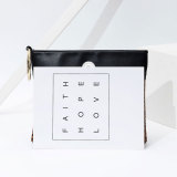 Soft Leather Large Leopard Panel One Shoulder Span Large Capacity Shoulder Bag 18mm Snap Jewelry