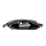Crocodile Panel Diagonal Bag Envelope Bag Clutch 18mm Snap Jewelry