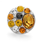 20MM design Rhinestone  Metal snap buttons