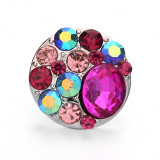 20MM design Rhinestone  Metal snap buttons