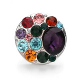 20MM design Rhinestone  Metal snap buttons