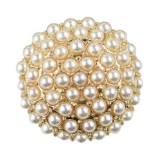 22MM Pearl Metal Buttons for Suits Coat Buttons Jewelry Snaps