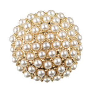 22MM Pearl Metal Buttons for Suits Coat Buttons Jewelry Snaps