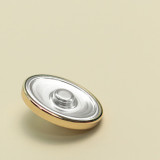 23MM  flower rhinestone  metal  snap button DIY Jewelry 2022