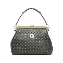 2022 new PU soft leather rivet bag crossbody woman18mm Snap Button Jewelry