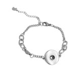LOVE  Stainless Steel 20MM  Snap button Bracelet   DIY jewelry