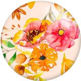 20MM Halloween Print glass snaps buttons  DIY jewelry